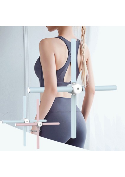 Pembe Tarzı Yoga Direği Açık Omuz Güzellik Geri Duruş Düzeltici Çok Amaçlı Pranayama Sopa Dans Vücut Şekillendirici Ev Fitness (Yurt Dışından)