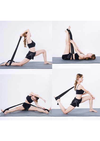 Mor Tarzı Kapı Esnekliği Esneme Bacak Sedye Kayışı Bale Tezahürat Dans Jimnastik Eğitmeni Yoga Esneklik Bacak Streç Kemer (Yurt Dışından)