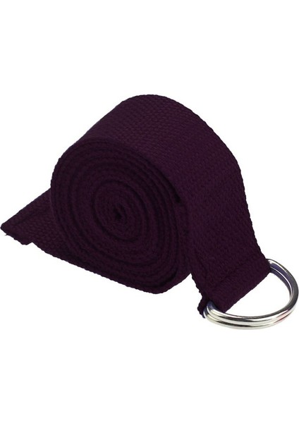 Menekşe Tarzı Ayarlanabilir Spor Halat Yoga Pamuk Germe Kayışı D-Ring Kemer Spor Salonu Bel Bacak Direnci Egzersiz Bandı Spor Yoga Kemeri (Yurt Dışından)