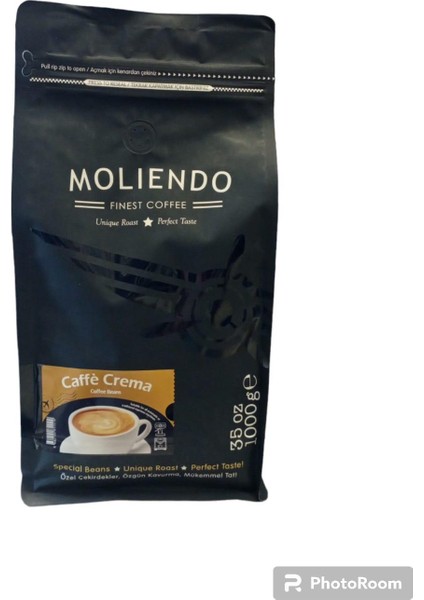 MOLIENDO CAFFE CREMA ÇEKİRDEK KAHVE 1000g