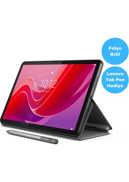 Tab K11 TB330FU 11'' 4gb + 128GB Wuxga Wi-Fi Tablet ZADC0072TR Kılıf ve Lenovo Tab Pen Hediyeli