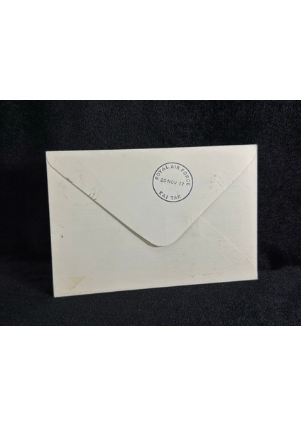 Raf Ingiltere Kraliyet Hava Kuvvetleri Uçak Temalı Ilk Gün Zarfı 1977 Royal Air Force Fdc Islak Imzalı Limited fırsatları