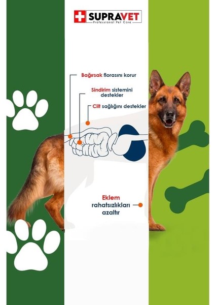 Probiyotik, Köpek Besin Toz Takviyesi 30X1,5 gr fiyatları