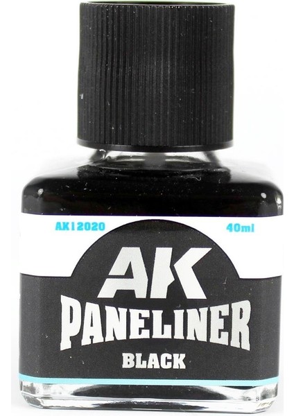 Ak Interactive 12020 40 Ml. Siyah, Paneliner, Enamel Boya