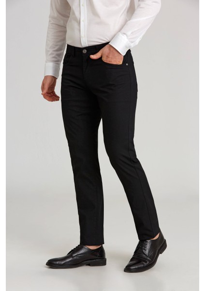 5 Cepli Siyah Spor Erkek Pantolon PNS23Y23105_D99 indirimleri