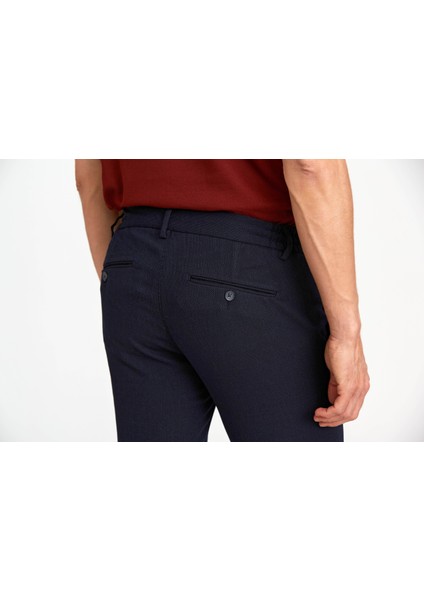 4 Cepli Lacivert Spor Erkek Pantolon PNS22K22230_D39