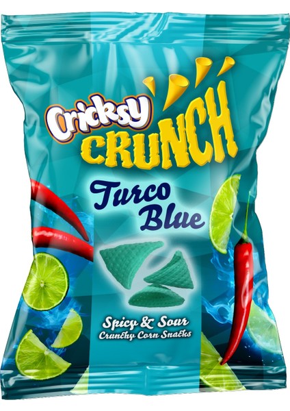 Cricksy Crunch Turco Blue Eksi-acı Soslu Cips