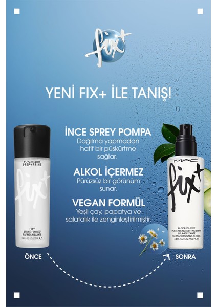 Fıx+ Makyaj Spreyi-30 ml