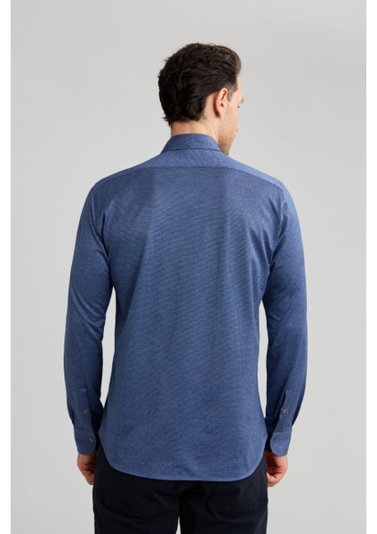 Platinium Regular Fit Lacivert Erkek Gömlek PLTG016_D39 fiyatları