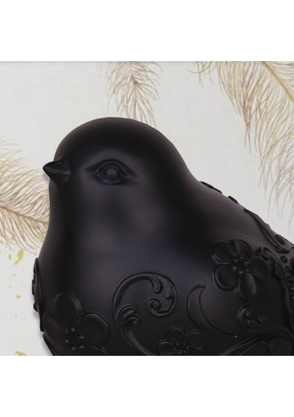 Birdy Dekoratif Obje Siyah fırsatları