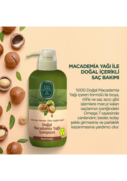 6 Al 5 Öde Eyüp Sabri Tuncer Doğal Macadamia Yağlı Şampuan 600 ml ve Rosıe