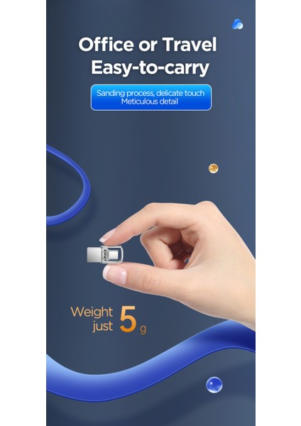 CU20 64Gb.Usb 3.2 ve Type-C Girişli Tüm Telefonlara İphone 15/16 Serisine Samsung Xiaomi Huawei Oppo Uygun Süper Hızlı Usb Flash Bellek Otg Çift Giriş Metal Sağlam ve Orginal
