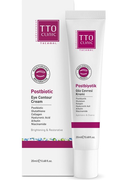 Tto Clınıc Postbiyotik Göz Çevresi Kremi 20 ml