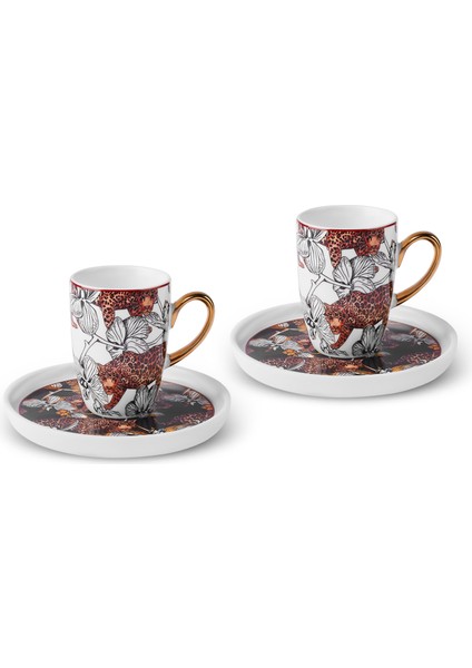 Tiger 2 Kişilik Kahve Fincanı 100 ml