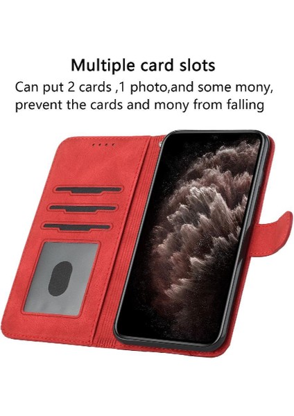 Kullanışlı Stand Pu ile Samsung Galaxy M55 Cüzdan Kartı Kapağı ile Uyumlu (Yurt Dışından) indirimleri