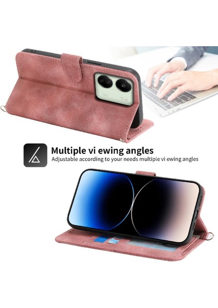 Xiaomi Redmi 13C Çoklu Kredi Kartı Yuvaları Için Flip Case Darbeye (Yurt Dışından)