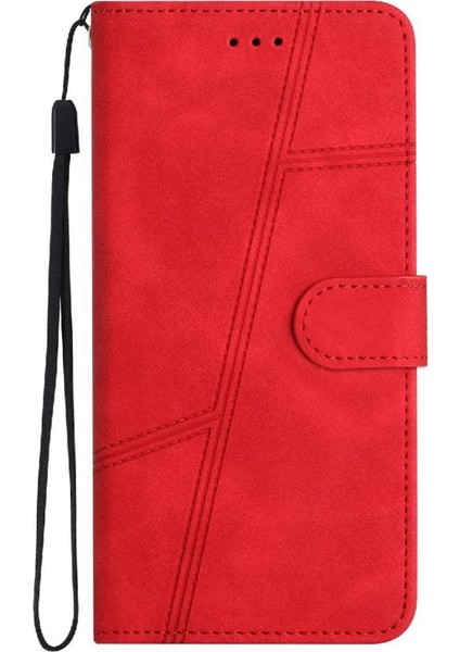 Huawei P40 Lite Için Flip Case Cüzdan Pu Deri Flip Folio Tam Koruma (Yurt Dışından)