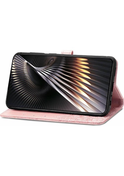 Xiaomi Poco F6 Deri Kılıf Için Flip Case Zarif Desen Kapak Çevirin (Yurt Dışından) fiyatları