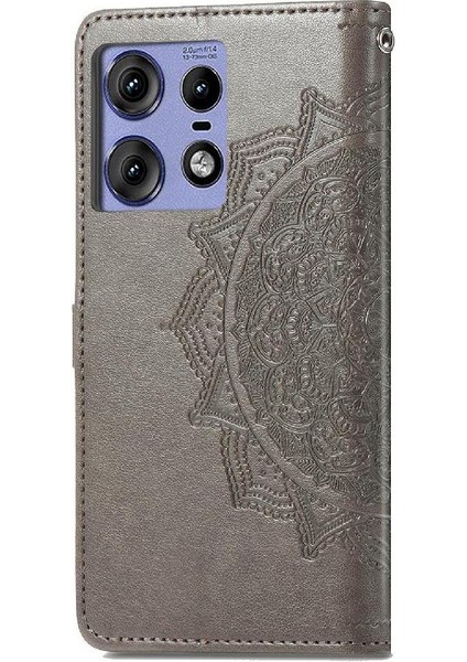 Motorola Kenar 50 Pro Basit Iş Darbeye Deri Için Flip Case (Yurt Dışından)