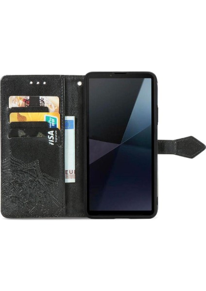 Sony Xperia 10 Vı Flip Kapak Için Flip Case Deri Kılıf Basit Iş (Yurt Dışından) fırsatları