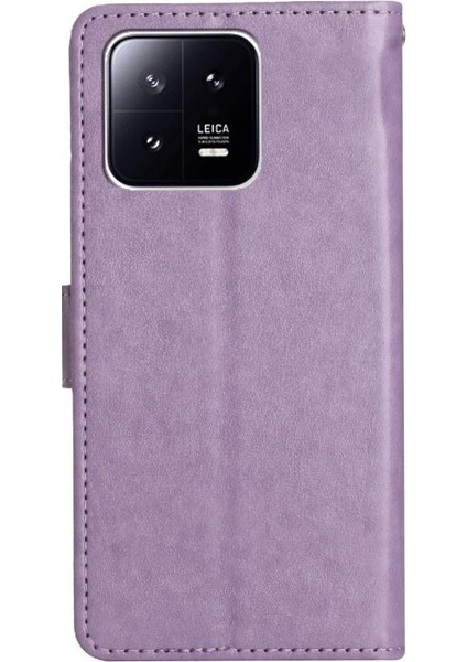 Xiaomi Redmi Not 13 Için Filp Durumda 5g Pu Deri Manyetik Kapatma Kartı (Yurt Dışından)