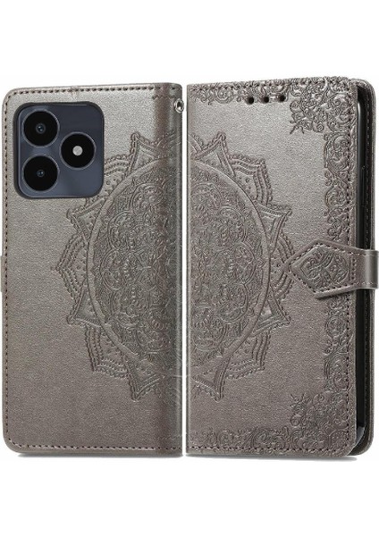 Realme Not 50 Için Flip Case Deri Kılıf Kapak Basit Iş (Yurt Dışından)