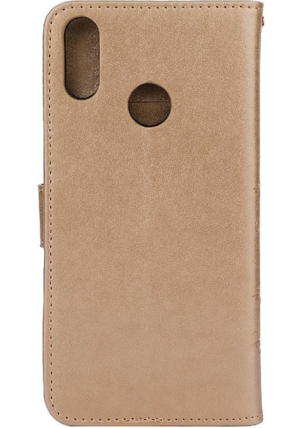 Huawei Filp 2019 Kart Tutucu Pu Deri Manyetik Kapatma Bilek Için Filp Durumda (Yurt Dışından)