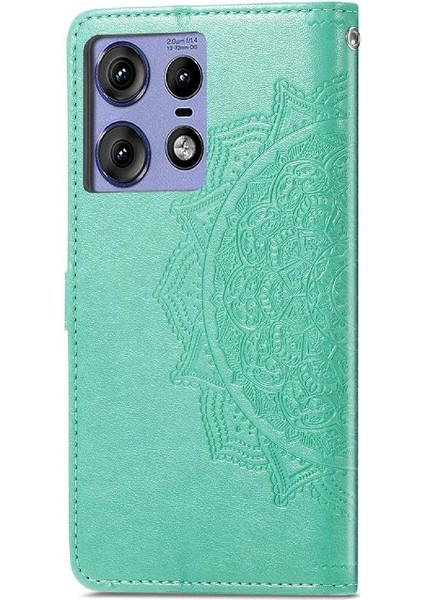 Motorola Kenar 50 Pro Basit Iş Darbeye Deri Için Flip Case (Yurt Dışından)
