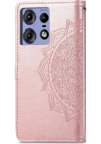 Motorola Kenar 50 Pro Basit Iş Darbeye Deri Için Flip Case (Yurt Dışından)