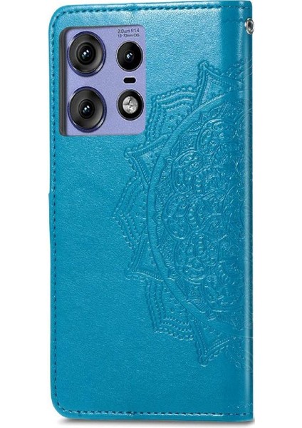 Motorola Kenar 50 Pro Basit Iş Darbeye Deri Için Flip Case (Yurt Dışından)