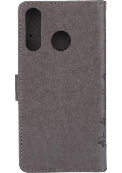 Huawei P30 Lite Bilek Kayışı Kart Tutucu Manyetik Kapatma Pu Için Filp Durumda (Yurt Dışından)