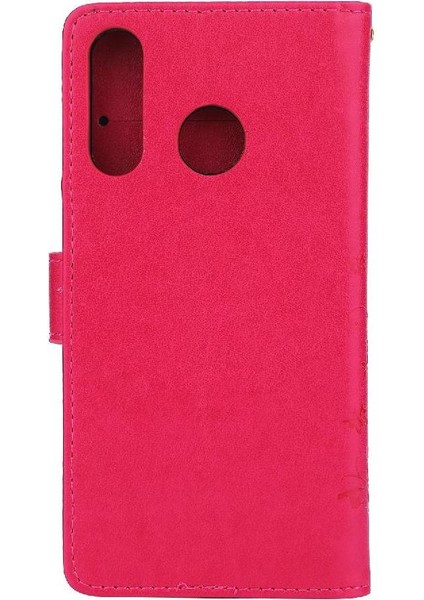 Huawei P30 Lite Bilek Kayışı Kart Tutucu Manyetik Kapatma Pu Için Filp Durumda (Yurt Dışından)