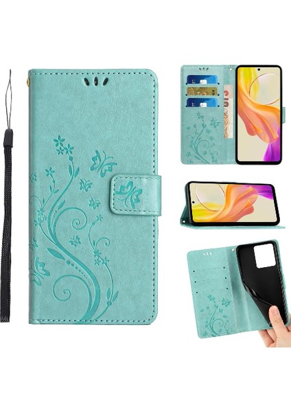 Vivo Y36 Için Filp DURUMDA/Y78 Pu Deri Manyetik Kapatma Bilek Kayışı Kartı (Yurt Dışından)