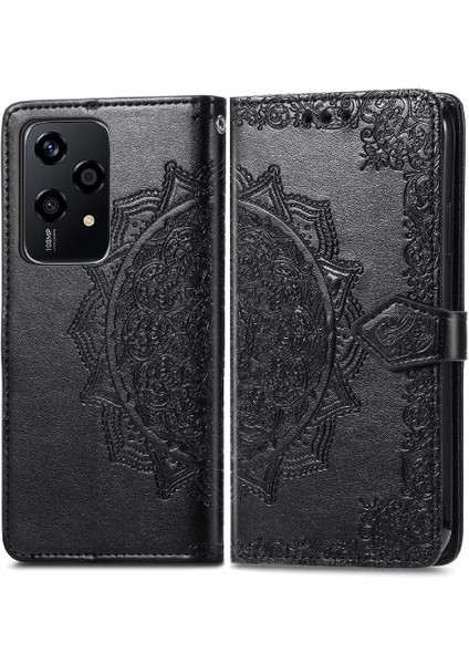 Onur Için Flip Case 200 Lite Deri Kılıf Kapak Kapak Zarif Desen (Yurt Dışından) fırsatları