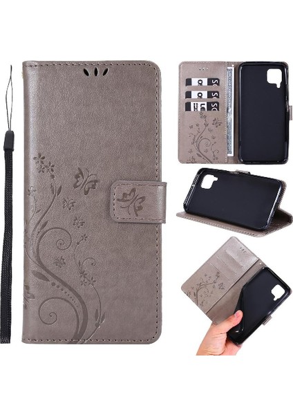 Huawei P40 Lite Bilek Kayışı Için Filp Durumda Kart Tutucu Manyetik Kapatma Pu (Yurt Dışından)