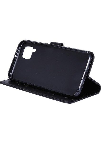 Huawei P40 Lite Bilek Kayışı Için Filp Durumda Kart Tutucu Manyetik Kapatma Pu (Yurt Dışından)