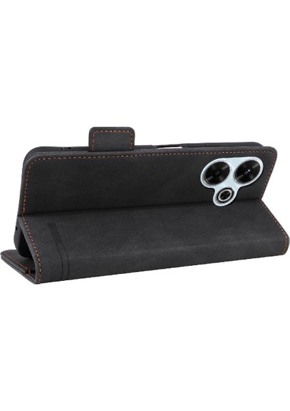 Xiaomi Redmi Için Flip Case 13 4g Kapak Toka ile Kickstand Kart Tutucu (Yurt Dışından)