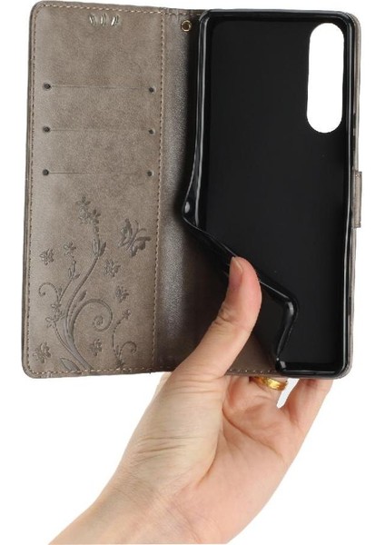 Sony Xperia 5 V Kickstand Kart Tutucu Için Filp Durumda Manyetik Kapatma Bilek (Yurt Dışından) indirimleri