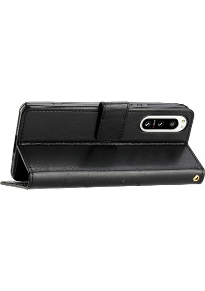 Sony Xperia 5 V Kickstand Kart Tutucu Için Filp Durumda Manyetik Kapatma Bilek (Yurt Dışından) fırsatları