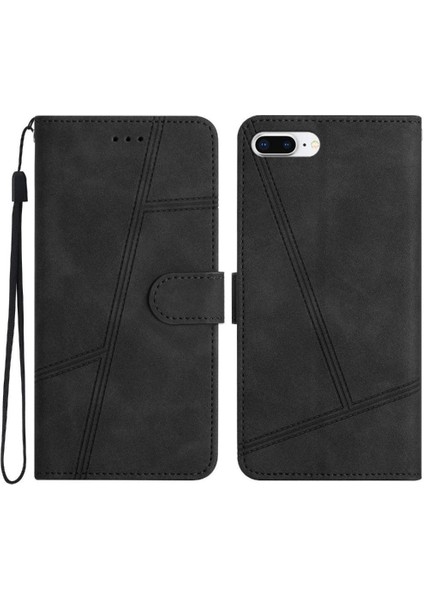 IPhone 7 Için Flip Case Artı/8 Artı Kart Yuvaları Tutucu Manyetik Kapak Folio (Yurt Dışından) indirimleri