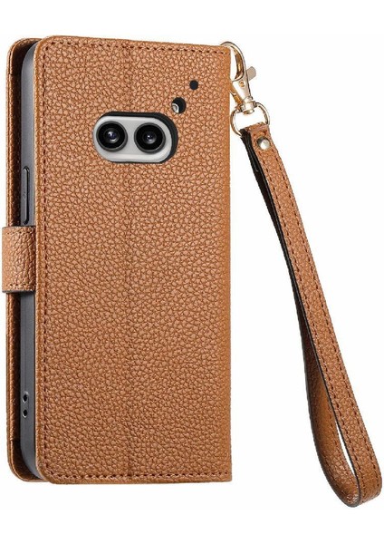 Nothing Flip Case Telefon 2A Aşk Darbeye Dayanıklı Cüzdan Deri Kılıf Fermuar (Yurt Dışından)