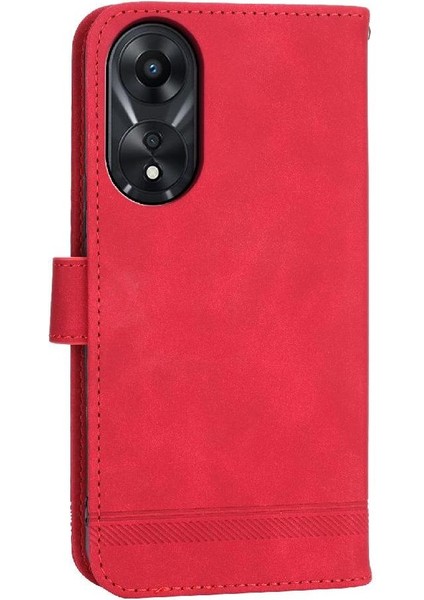 Oppo A78 4g Bileklik Premium Kart Yuvaları Manyetik Kapatma Için Flip Case (Yurt Dışından) fırsatları