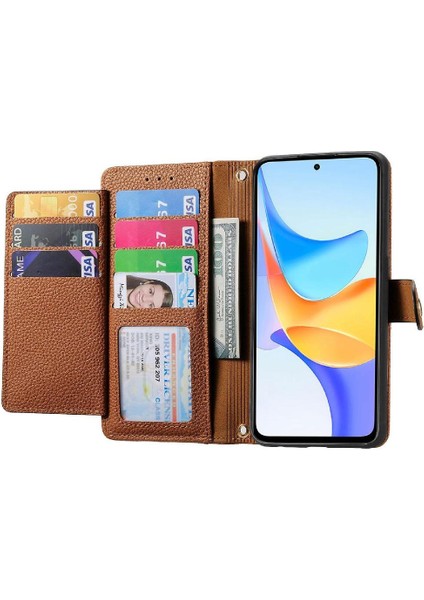 Onur Oynamak Için Flip Case 50 Artı Cüzdan Aşk Fermuar Deri Kılıf (Yurt Dışından)