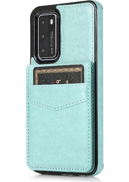 Huawei P40 Manyetik Toka Kickstand Vaka Cüzdan Kartı ile Uyumlu (Yurt Dışından) fiyatları