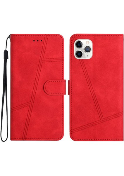 IPhone 11 Için Flip Case Pro Max Flip Folio Cüzdan Pu Deri Tam Bilek (Yurt Dışından)