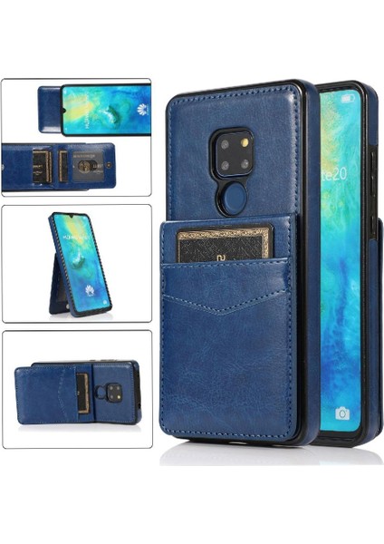 Kredi Manyetik Toka Kickstand ile Huawei Mate 20 Pro ile Uyumlu (Yurt Dışından)