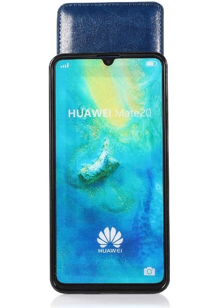 Kredi Manyetik Toka Kickstand ile Huawei Mate 20 Pro ile Uyumlu (Yurt Dışından)