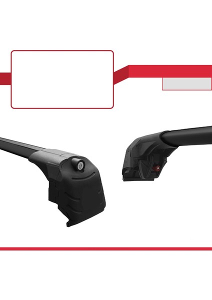 Dacia Lodgy 2012 2013 2014 2015 2016 2017 2018 2019 2020 2021 2022 Yük Taşıma Ara Atkı Çitası Siyah modelleri