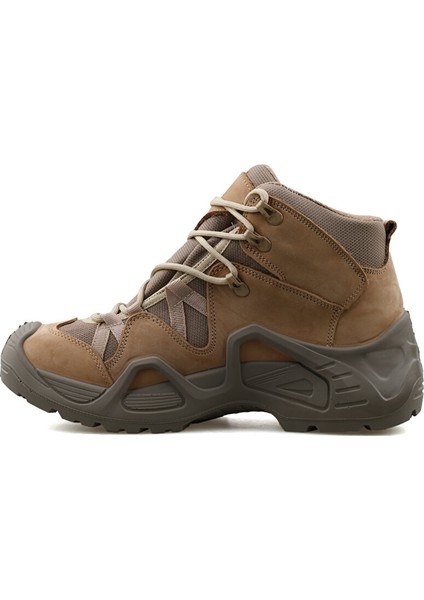 Nubuk Deri Bej Erkek Outdoor Botu P1492NBJ-3 Kahverengi fiyatları