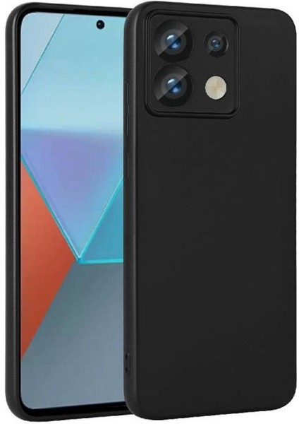 Xiaomi Redmi Note 13 5g Premier Siyah Silikon Kılıf